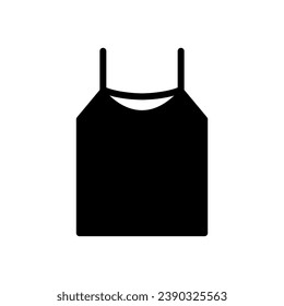 tank top icon solid style