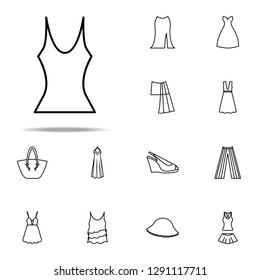 tank top icon. Summer Clothes icons universal set for web and mobile