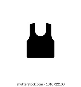 tank top icon vector illustration