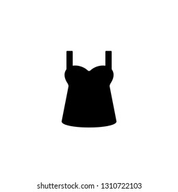 tank top icon vector illustration