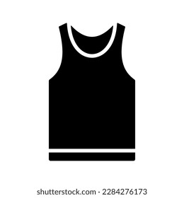 Tank Top icon. Vector isolated illustration