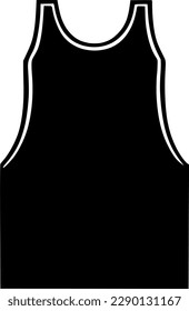 tank top icon vector symbol design illustration