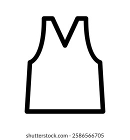 Tank Top Icon Vector Symbol Design Illustration