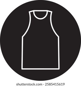 Tank Top Vector Fashion Icon