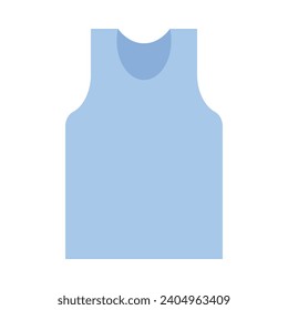 Tank Top Vector Flat Icon For Personal And Commercial Use.
