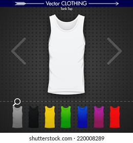 Tank Top (White, Grey, Black, Yellow, Green, Blue, Purple, Red)