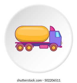 Tank truck icon. Flat illustration of Tank truck vector icon for web