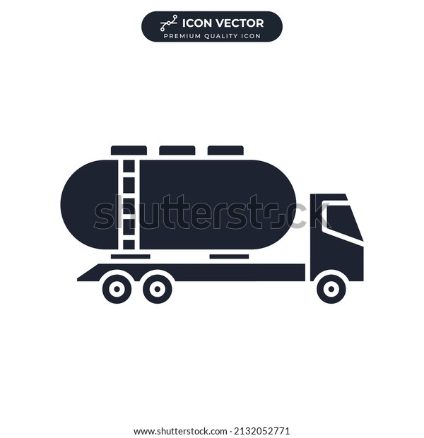 tank truck icon symbol template\
for graphic and web design collection logo vector\
illustration