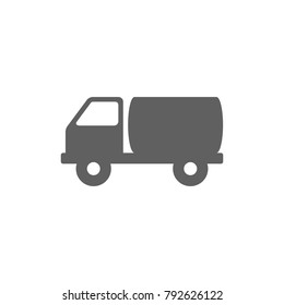 Tank truck icon vector