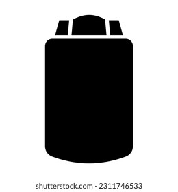 Tank Vector Glyph Icon For Personal And Commercial Use.
