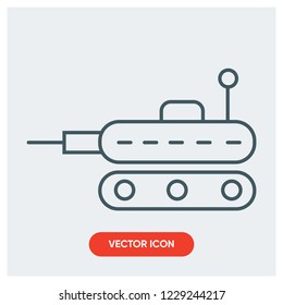 tank vector icon