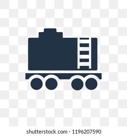 Tank vector icon isolated on transparent background, Tank transparency concept can be used web and mobile
