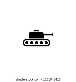 tank vector icon. tank sign on white background. tank icon for web and app