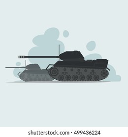 tank vector illustration