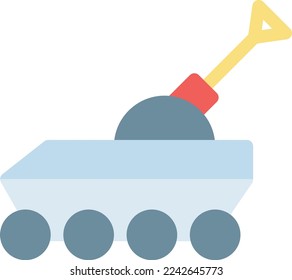 tank Vector illustration on a transparent background. Premium quality symmbols. Line Color vector icons for concept and graphic design.