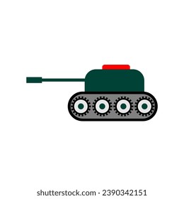 tank vector with use of color emoticons