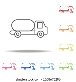 Tank wagon icon. Elements of Global Logistics in multi color style icons. Simple icon for websites, web design, mobile app, info graphics