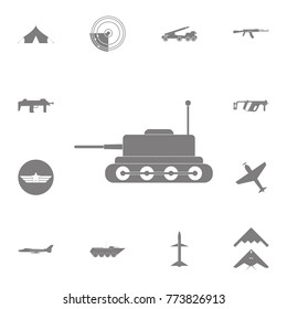 Tank, war, army icon. Set of military elements icon. Quality graphic design collection army icons for websites, web design, mobile app on white background