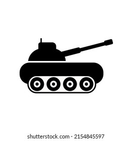 Tank, war, army icon vector image. Can also be used for military. Suitable for use on web apps, mobile apps and print media.