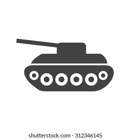 Tank, War, Army Icon Vector Image. Can Also Be Used For Military. Suitable For Use On Web Apps, Mobile Apps And Print Media.