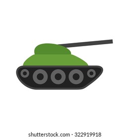 Tank, war, army icon vector image. Can also be used for military. Suitable for use on web apps, mobile apps and print media.
