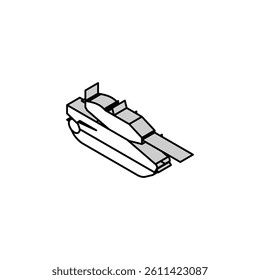 tank weapon war isometric icon vector. tank weapon war sign. isolated symbol illustration