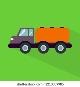 Tanker Car Vector