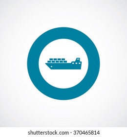 tanker container Icon Vector, on white background