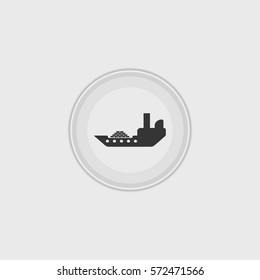 Tanker icon best illustration isolated vector sign symbol