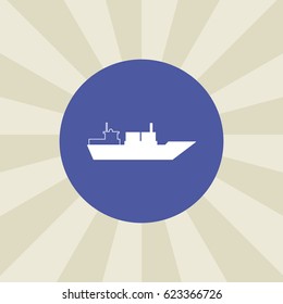 tanker icon. sign design. background