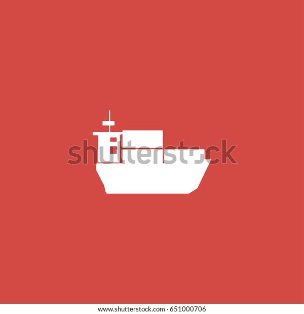 tanker icon. sign\
design. red background