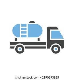 Tanker icon vector image. Can also be used for Vehicles. Suitable for mobile apps, web apps and print media.