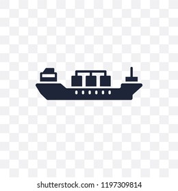 Tanker transparent icon. Tanker symbol design from Transportation collection.