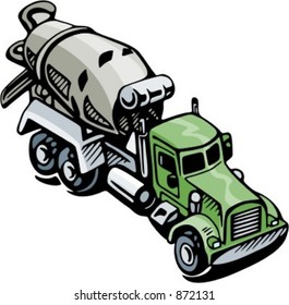 Tanker truck. Check my portfolio for many more images of this series.