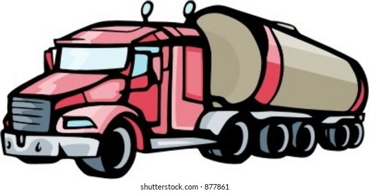 Tanker truck. Check my portfolio for many more images of this series.