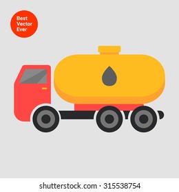 Tanker truck icon