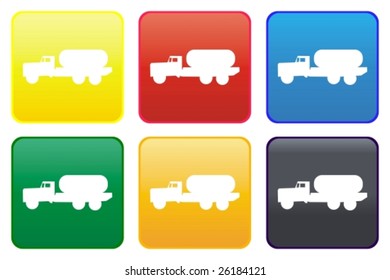 Tanker truck web button