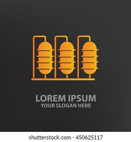 Tank,industry design,logo template,clean vector