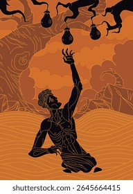 tantalus greek myth of hungry man