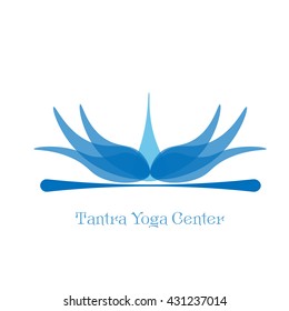 Tantra Yoga Center
Logo for the center of Tantra Yoga in the form of a blue lotus for design