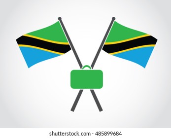 Tanzania Emblem Briefcase
