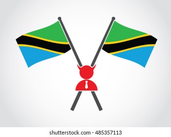 Tanzania Emblem Evil Politician