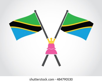 Tanzania Emblem Queen