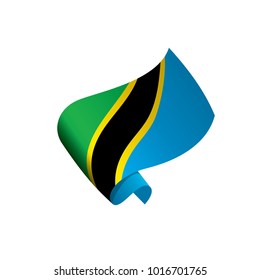 Tanzania flag, vector illustration