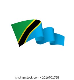 Tanzania flag, vector illustration