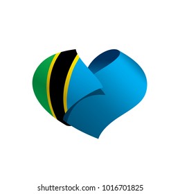 Tanzania flag, vector illustration