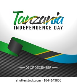 Tanzania Independence Day Vector Illustration. Suitable for greeting card, poster and banner.