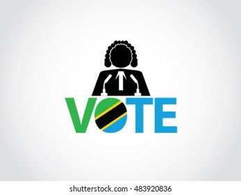 Tanzania Podium Vote Judge