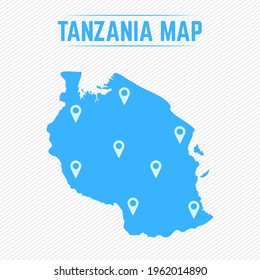 359 Tanzania map pin Images, Stock Photos & Vectors | Shutterstock