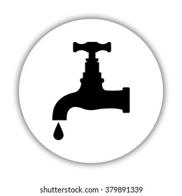 tap  - black vector icon